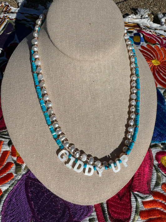 Funky Giddy Up Necklace